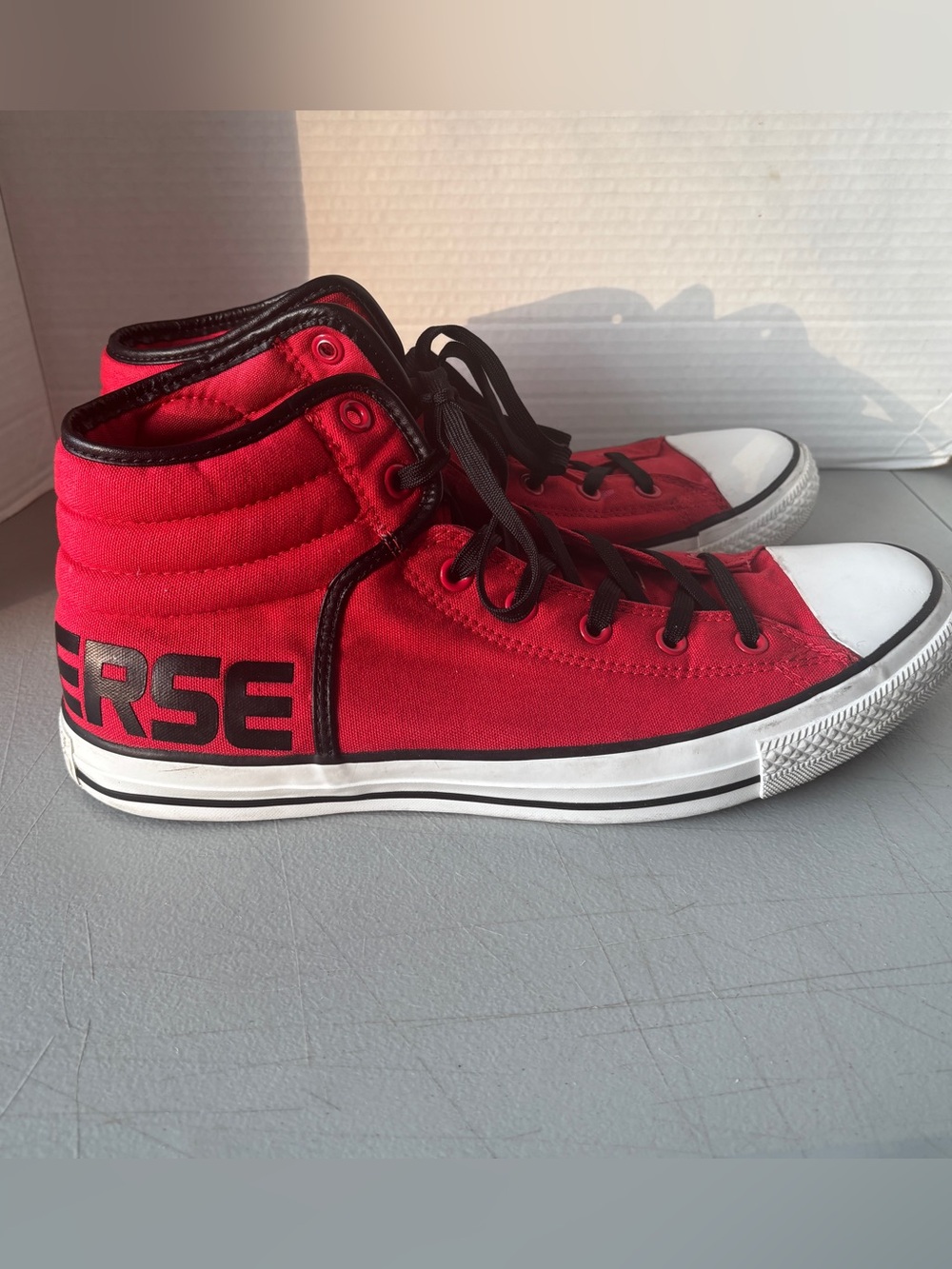 Converse All Star Chuck Taylor Red High Top Sneakers Men’s 13/Women’s 15